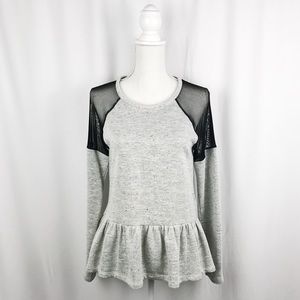 NWT BCBGeneration Pleated Sweater Top